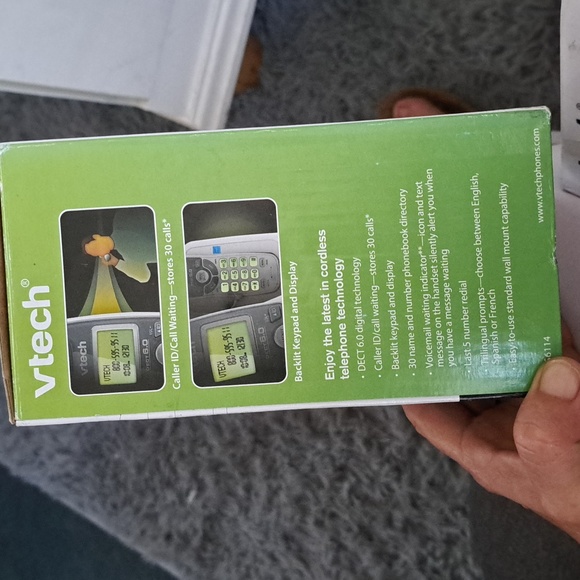 Vtech Cordless Telephone. - Picture 2 of 3